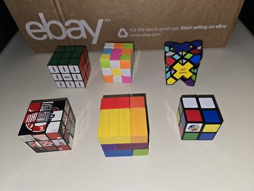 Rubik cube lot 6 - rubik's,