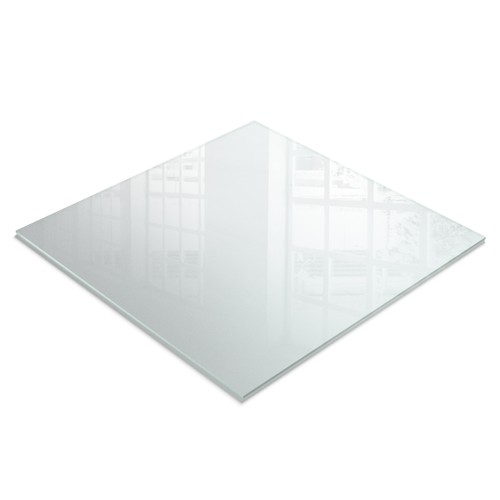 Plateau verre trempé dépoli - plateau,