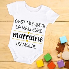 Body bébé ou tee-shirt personnalisable c'est moi qui ai
