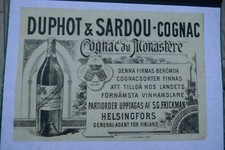 AFFICHE ancienne DUPHOT et