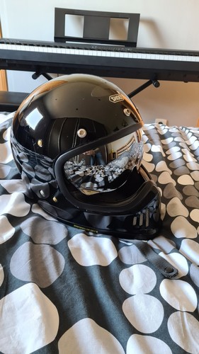 Casque moto shoei - +, visière