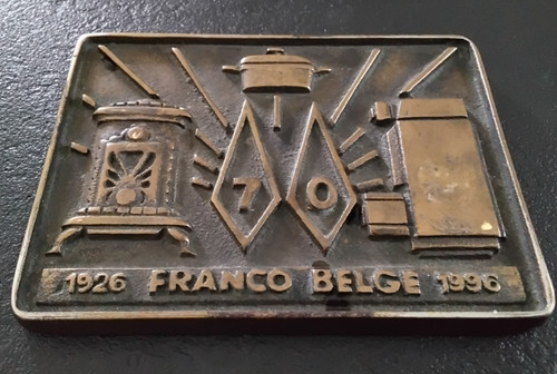 Plaque fonderie franco belge - plaque,