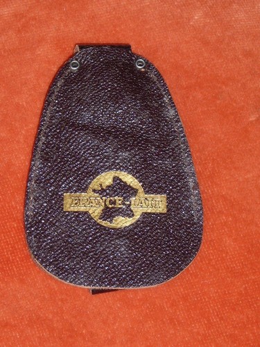 Leather card france milk key - france,