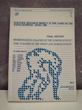Scientific Research Project Biomechanics Seoul 1988 Olympics final report IAAF