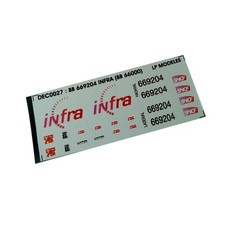 Marquage BB 469204 INFRA avec