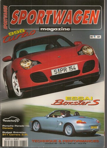 Sportwagen porsche 996 - sportwagen,