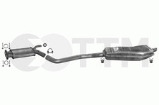 Ligne D'échappement Silencieux pour BMW 5 E34 2.0 150cV 1990-1995