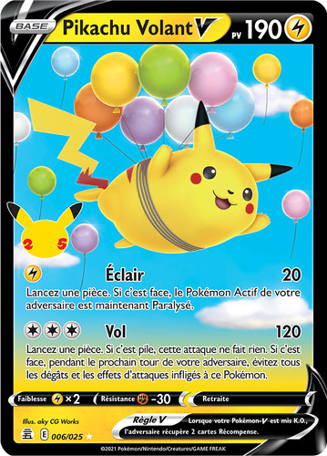 Carte pokémon pikachu - carte,