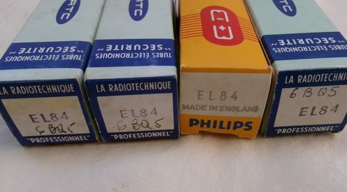 El84 pair quad tube - 4x,