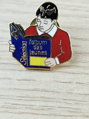 Pin garçon lisant livre - un,