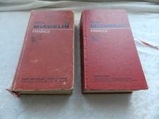 Lot 2 x Guide Michelin 1969 et