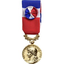 France, Honneur et Travail, Commerce et Industrie, Médaille, 1988, Excellent