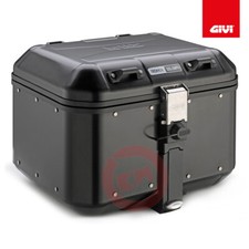 Top-Case Aluminium Noir Trekker Dolomiti GIVI DLM46B 46L Black Line Monokey