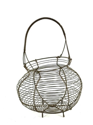 Panier salade fil de fer - salade,