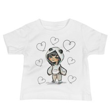 Panda girl -  Baby Jersey