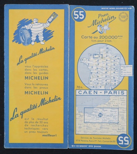 Carte michelin caen - michelin,