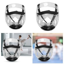 Clear Taekwondo Face Shield Taekwondo Protection Face Guard Couvre-chef de