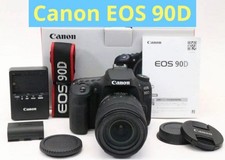 Appareil photo Canon EOS 90D avec objectif 18-135 mm vidéo Wi-Fi 4K excellent...