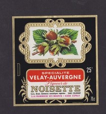 Ancienne étiquette Alcool
