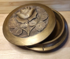 Ravissante boîte à bijoux Art Déco – France 30' – Bois massif doré rose gravure