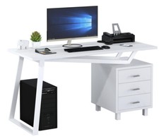 Modèle Elegant Bureau Table pour Ordinateur Portable avec Tiroirs Studio Bureau