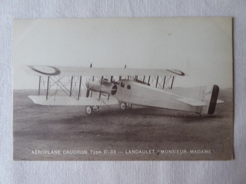 Carte postale aviation - carte,