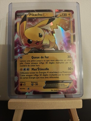 Carte pokémon pikachu - carte, ex