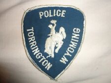 police Américaine !!! insigne écusson police Torrington