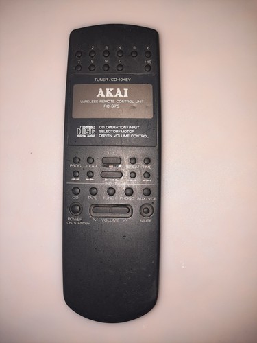 Télécommande originale akai - télécommande,