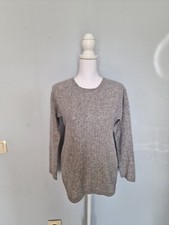 Pull gris cachemire 100 %