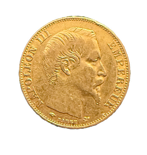 France 1856 gold - france,