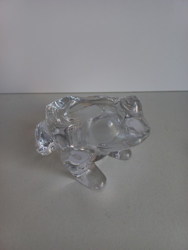 Cendrier grenouille cristal - grenouille, en