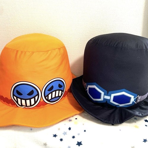 Ensemble peluche one piece ace - ensemble,