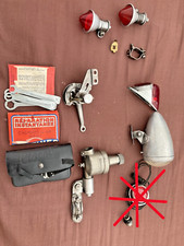 LOT pieces ancien velo: mafac, soubitez,radios, simplex