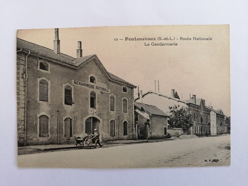 Cpa bourgogne pontanevaux - cpa, 71