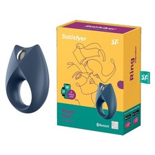 SATISFYER Royal Anneau, Vibrant, Connecté, Silicone, douillet et flexible