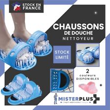 Chaussure de douche/bain- Massage Pieds - Exfoliant - Elimine Peaux Mortes