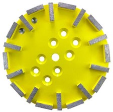 Diamant Disque Abrasif 250 MM pour Ponceuse Béton, Laïus Coupe Roue