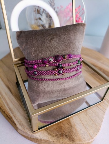Bracelet micro macramé en - bracelet,