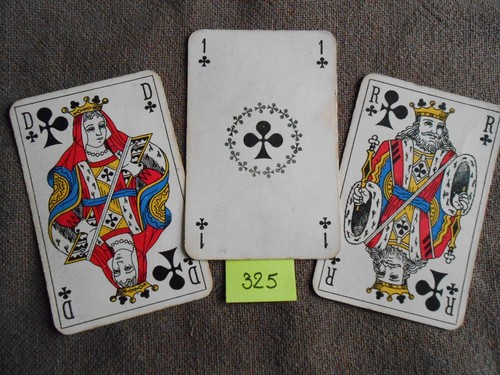 Ancien jeu de cartes - ,