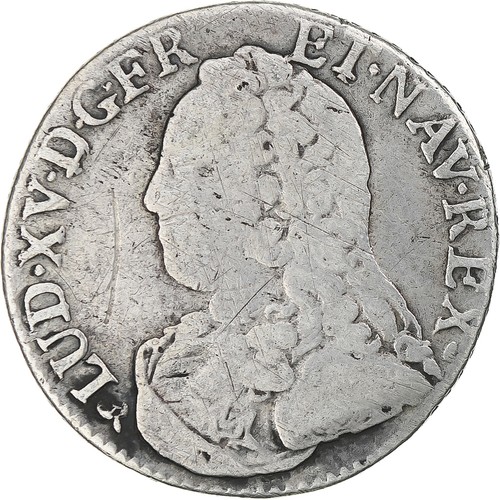 France louis 5 écu aux - xv,,