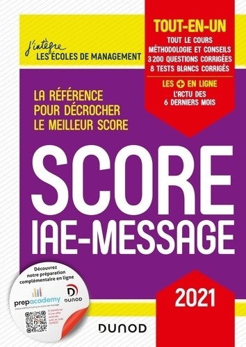 Score iae message 2021 - iae-message,