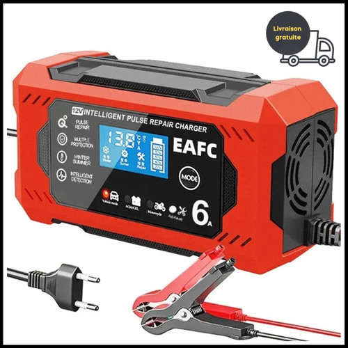 Chargeur batterie auto - chargeur,