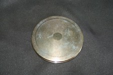 Poudrier ancien doré -