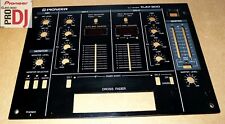 PLAQUE MÉTALLIQUE FAÇADE POUR DJM-300 PIONEER FACE PLATE FOR DJM-300 PIONEER.