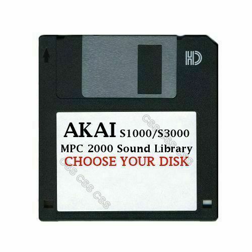 Akai s1000 s3000 - akai, floppy