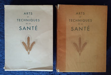 Arts et techniques de la santé - Daniel -2 vols Doin & Cie 1937 - Livre Médecine