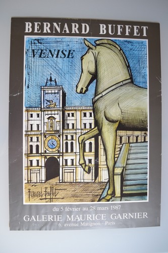 Bernard buffet venise affiche - bernard,