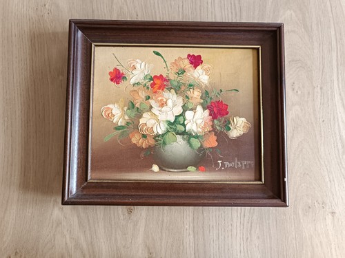 Petite huile sur - , toile