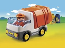 Playmobil 1.2.3 le camion poubelle 6774 complet
